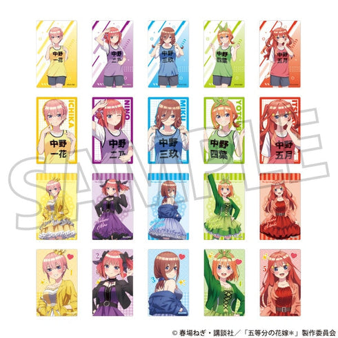 『五等分の花嫁*』トレーディングクリアカード【BOX】